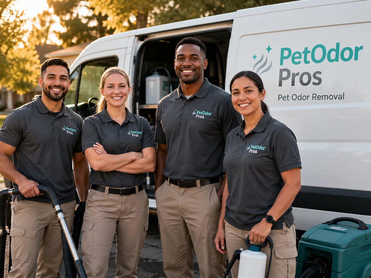 Pet Odor Removal team serving Bedford, MA